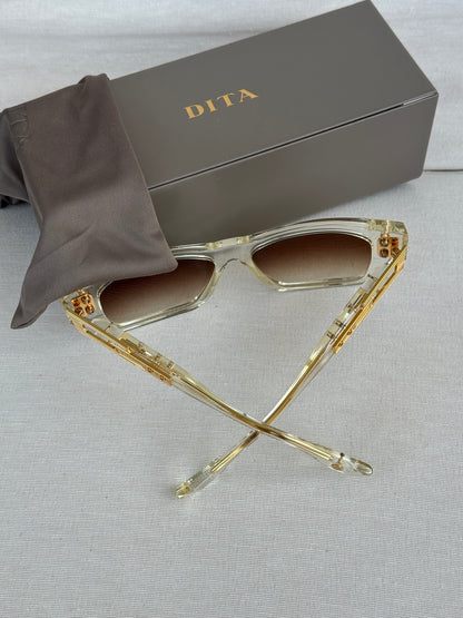 DITA Grandmaster- Seven Rectangular-Frame Acetate Sunglasses