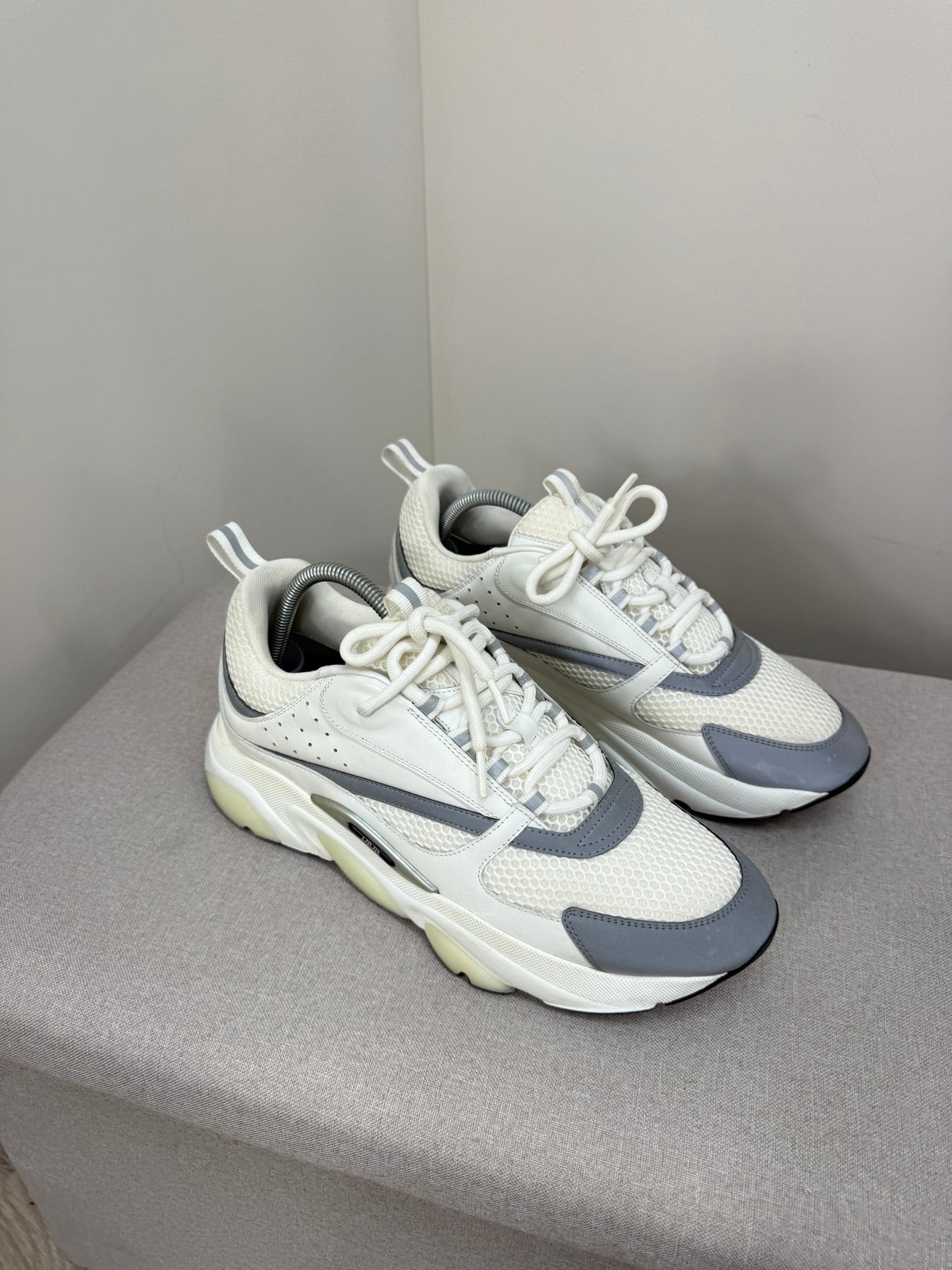DIOR White B22 Trainers- UK 10
