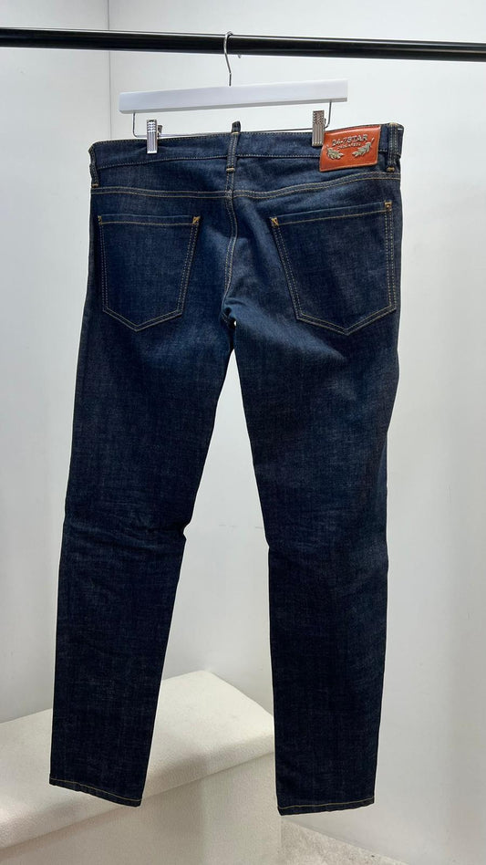 Dsquared2 “24-7” Star Blue Light Distressed Jeans (L50)