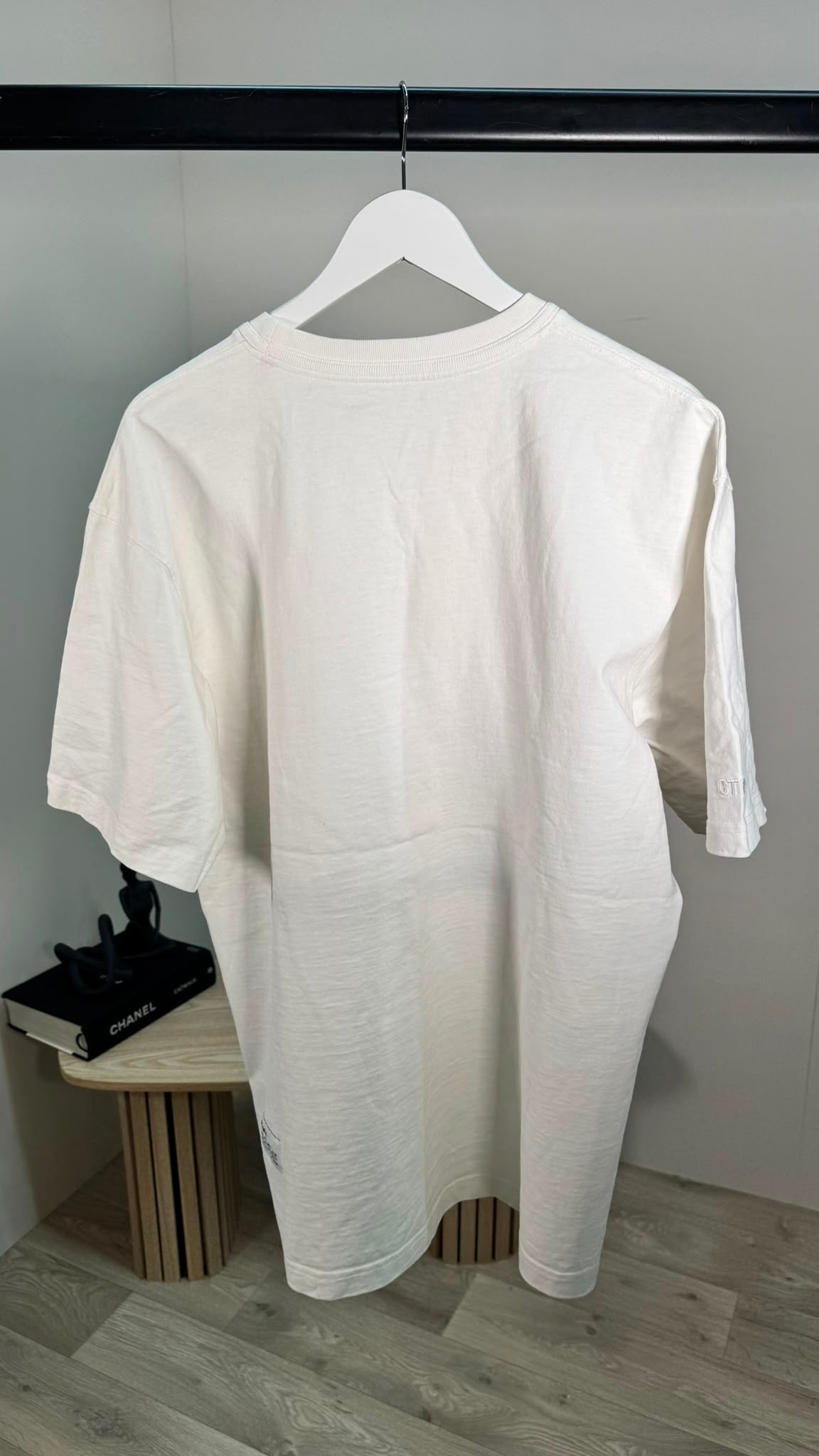 Heron Preston White Orange Heron Logo T-Shirt – Medium