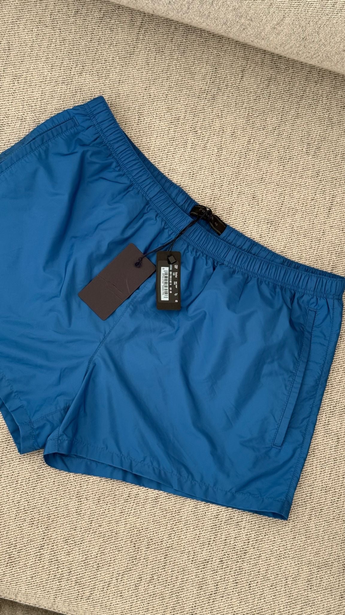 Prada Blue Swimshorts - 48/M In Tags