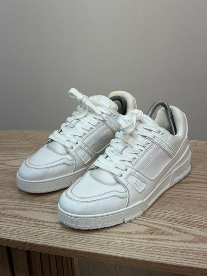 Louis Vuitton White by Virgil Abloh Trainer UK 8