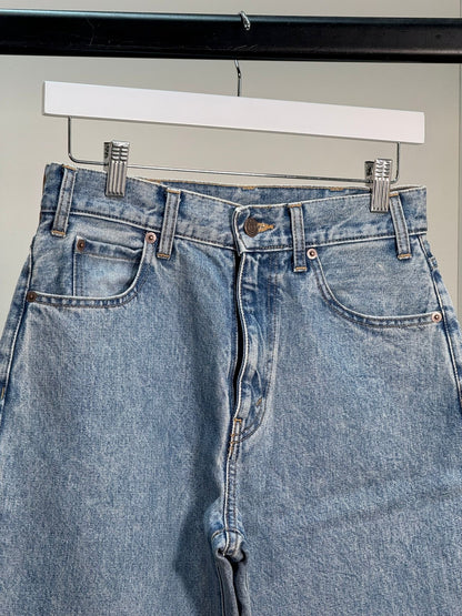 Celine Blue Barrel Leg Denim Jeans - 27