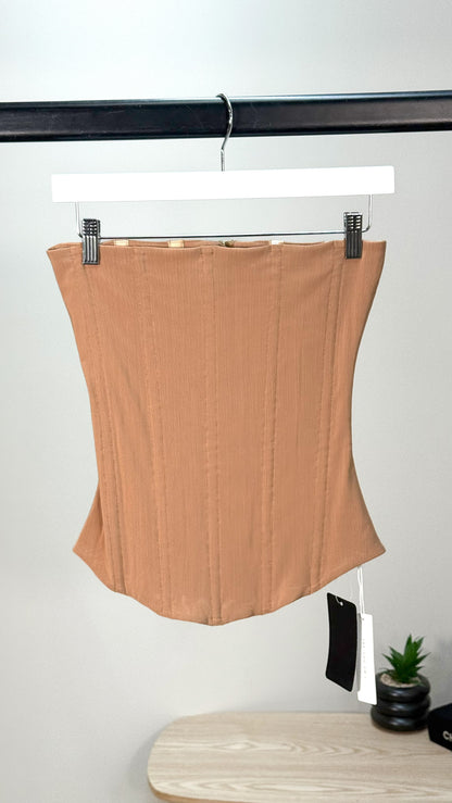 Are You Am I Sunniva Nude Corset - UK 8