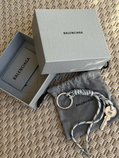Balenciaga Grey Key Chain - One Size