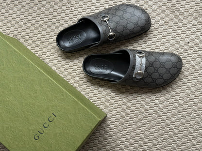 Gucci GG horsebite slider mule - Brand New UK 6.5