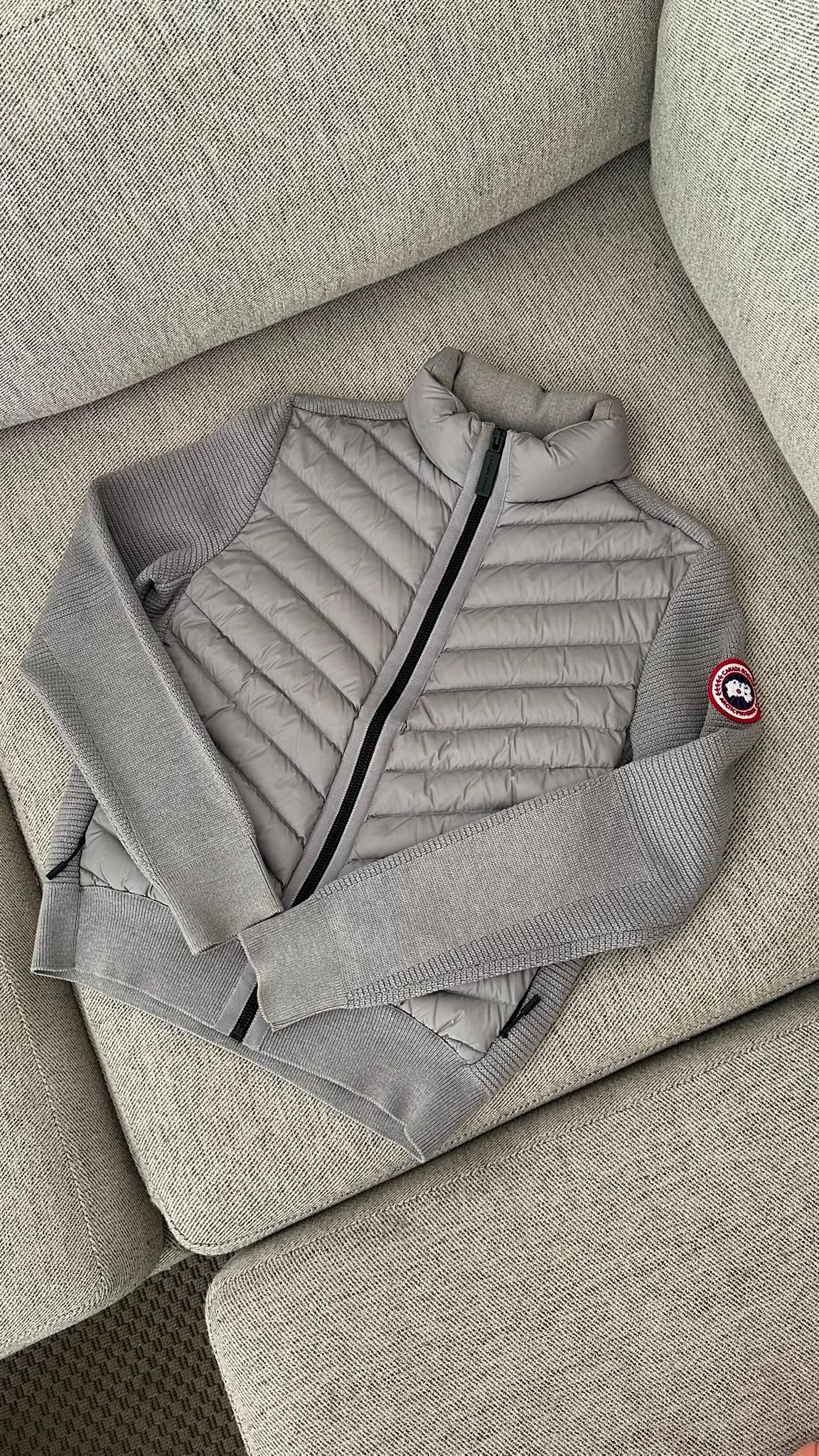 Canada Goose HyBridge Knit Jacket Grey – Small