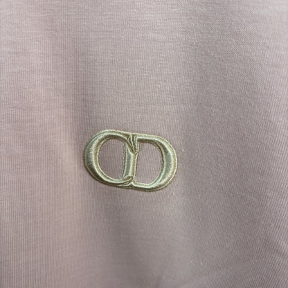 Dior Baby Pink CD Logo T-Shirt – UK Small