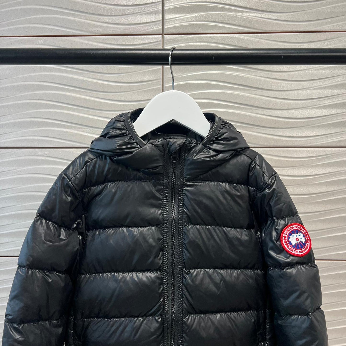 Canada Goose kids black puffer coat - Age 7/8