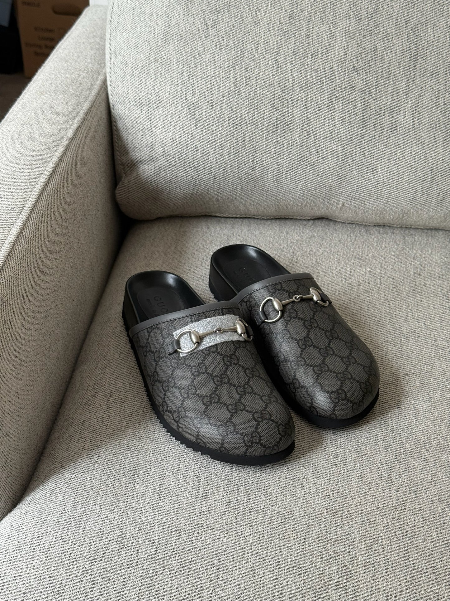 Gucci GG horsebite slider mule - Brand New UK 6.5