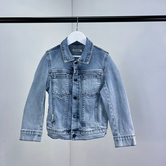 Kids Billybandit Blue Denim Rainbow Eye Jacket - Age 6