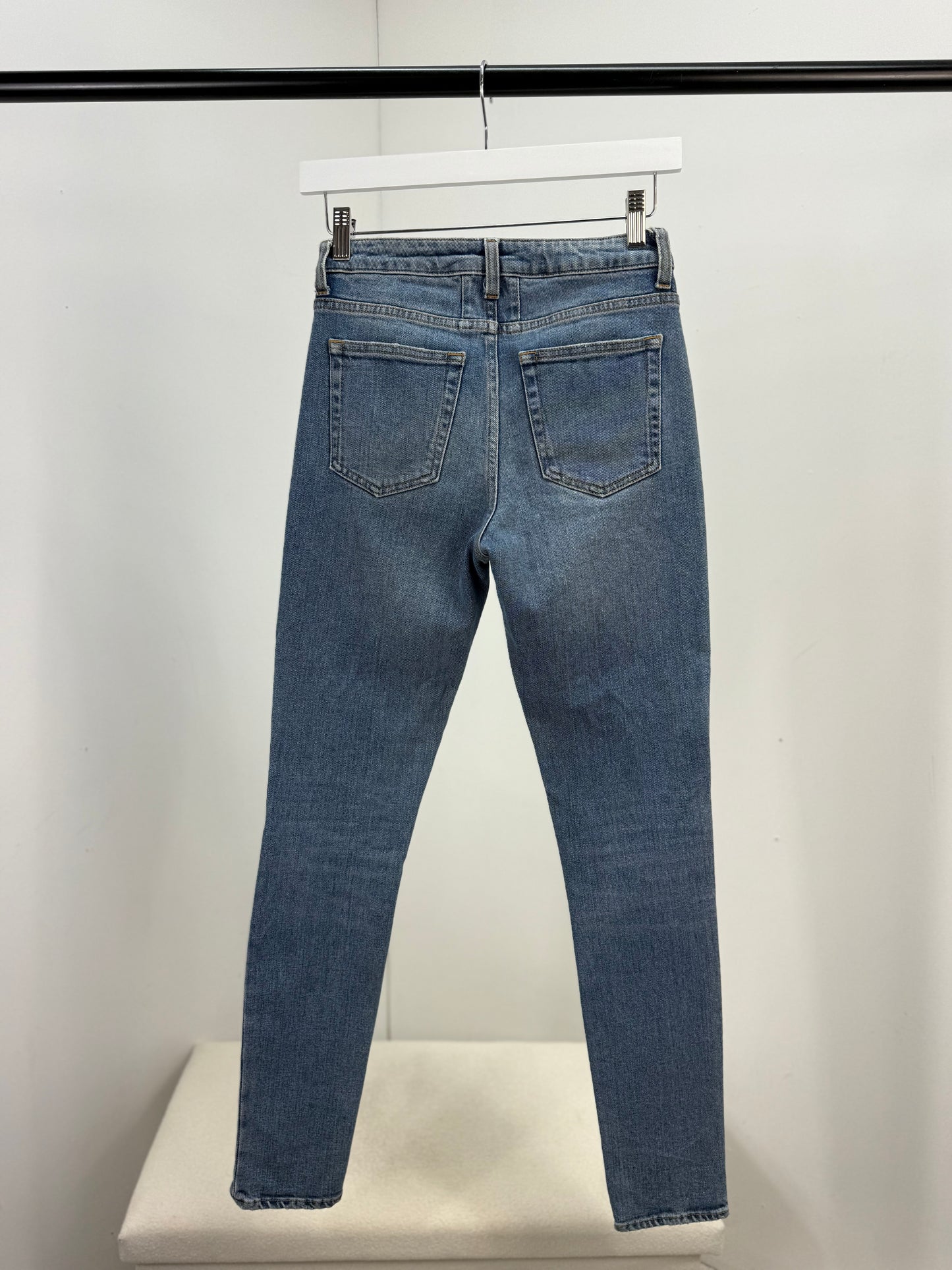 Saint Laurent Acid Light Blue Wash Jeans - UK 6/8