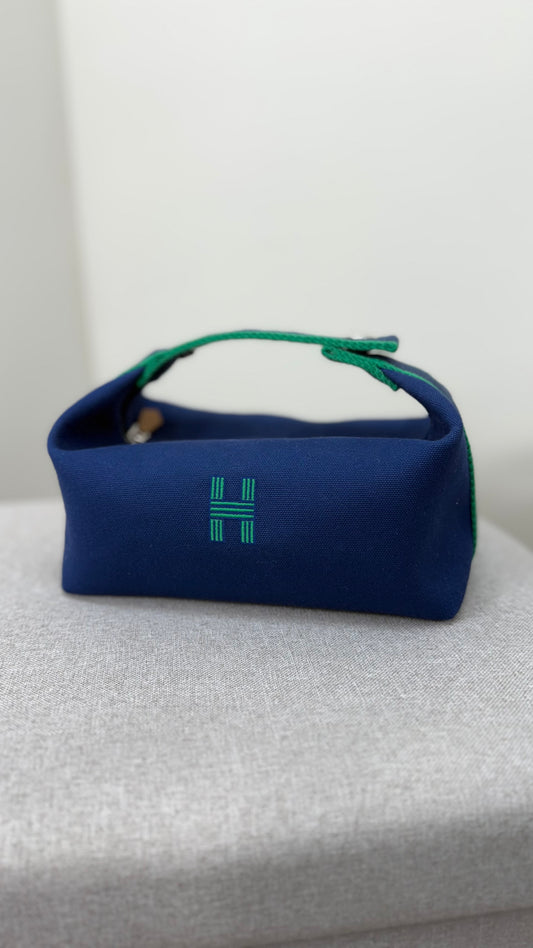 Hermes Blue Bride-a-Brac Blue Vanity Case