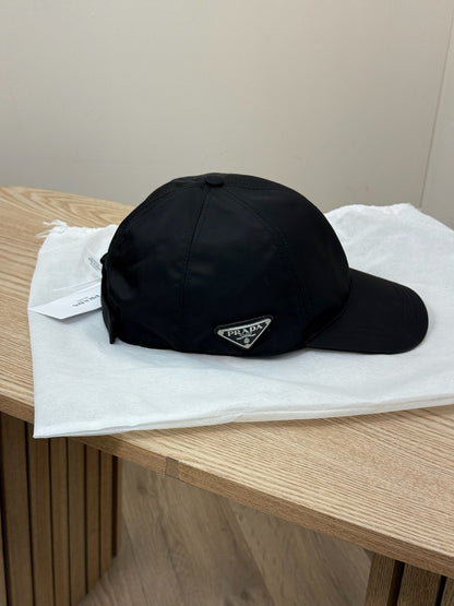 Prada Black Re Nylon Cap- Brand New In Tags