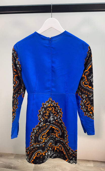 Stella McCartney Blue Floral Dress – EU 34/Uk 6