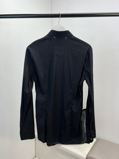 Moschino Black Toy Logo Long Sleeve Shirt (39/Medium)
