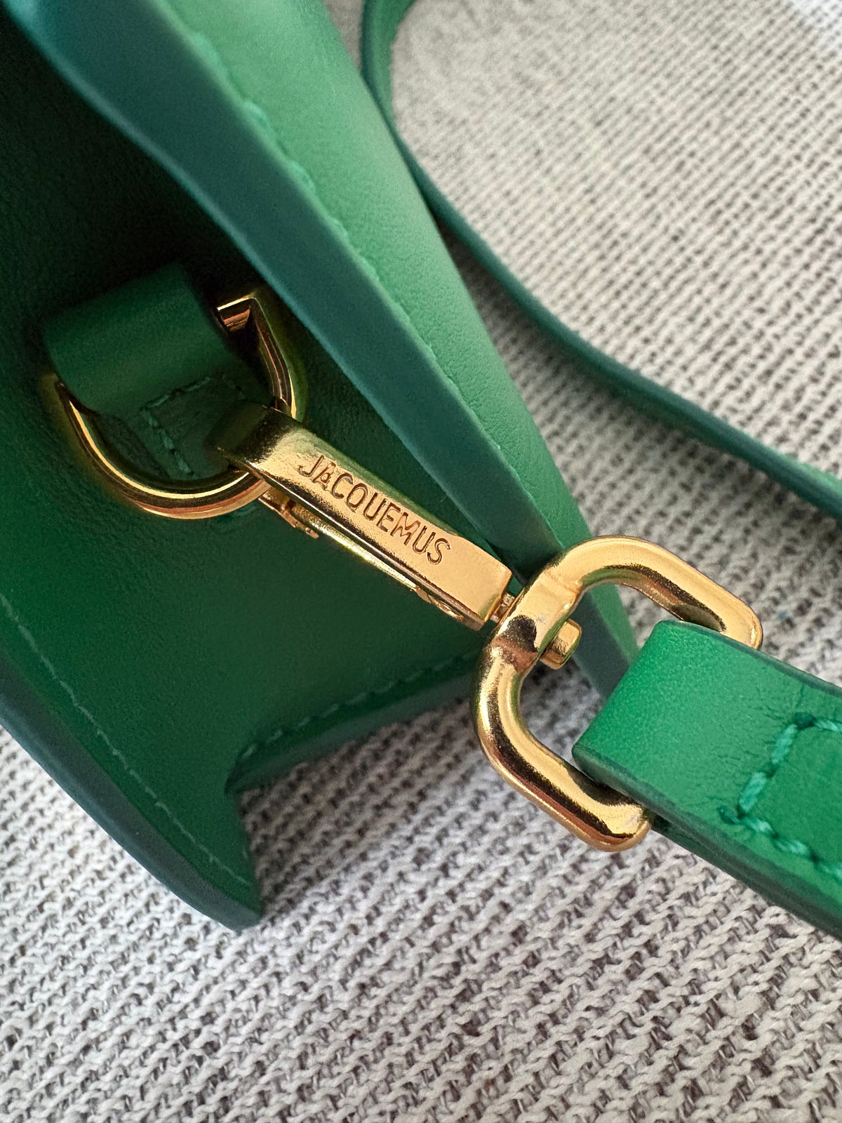 Jacquemus Le Bambino Green Shoulder Bag