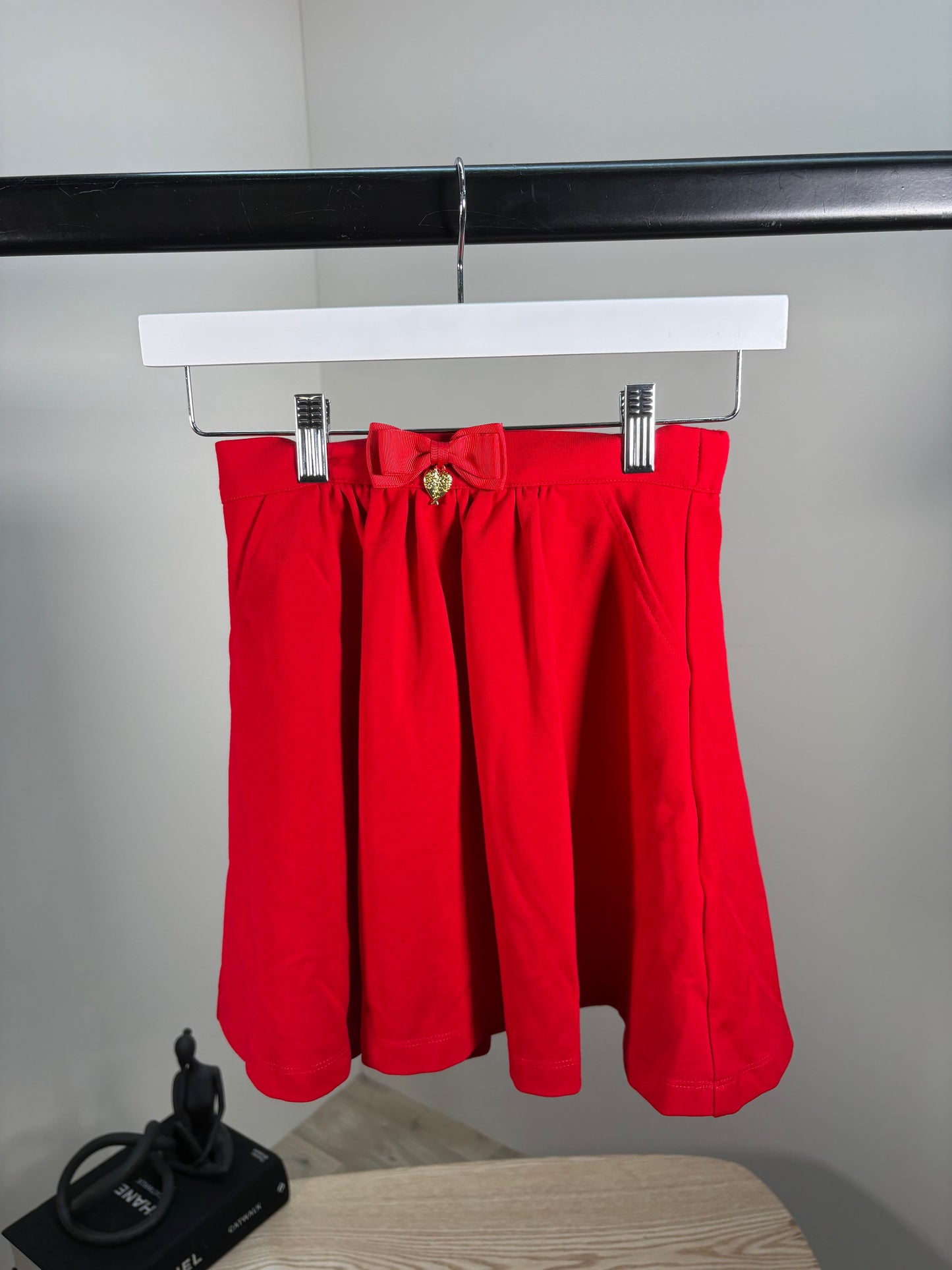 Kids Angel Face Red Skirt – Age 6-7
