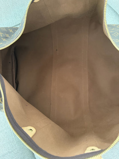 Louis Vuitton Keepall Bandoulière 55 Brown Monogram Bag
