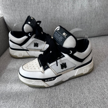 Amiri MA-1 White & Black Low Trainers – EU 40 / UK 6 Men