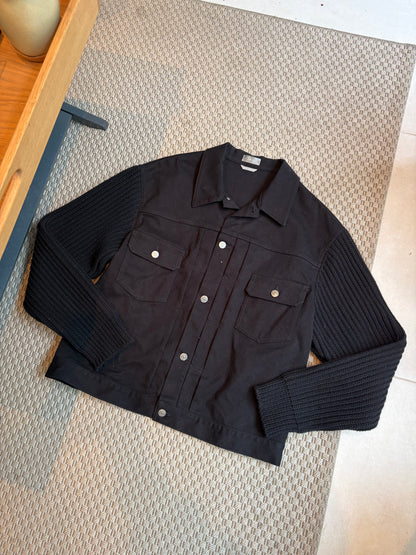 Dior Black Denim Atelier Button-Up Jacket – 54 XL/ XXL