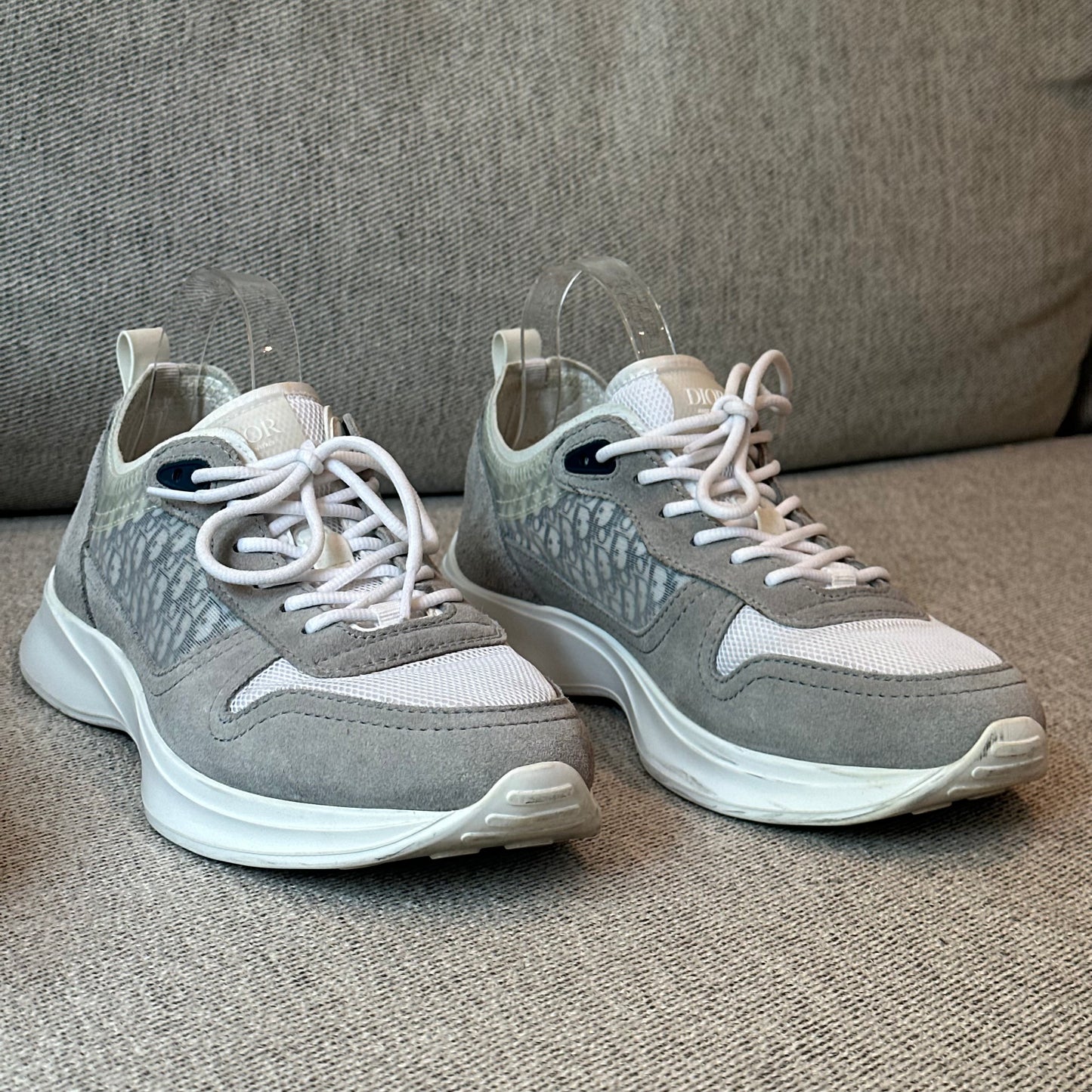 Dior B25 Grey Oblique Runner- UK 9