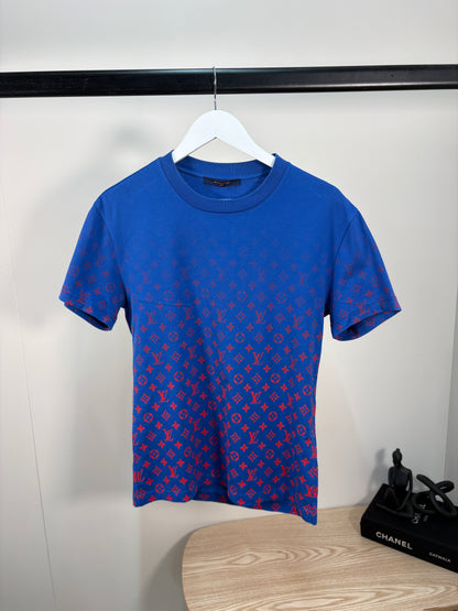 Louis Vuitton Blue Monogram T-Shirt – UK Small