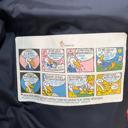 Moncler Navy Puffer Coat – 12Y