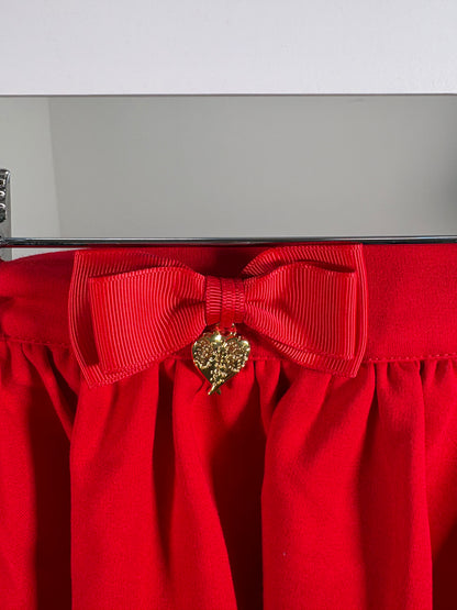 Kids Angel Face Red Skirt – Age 6-7