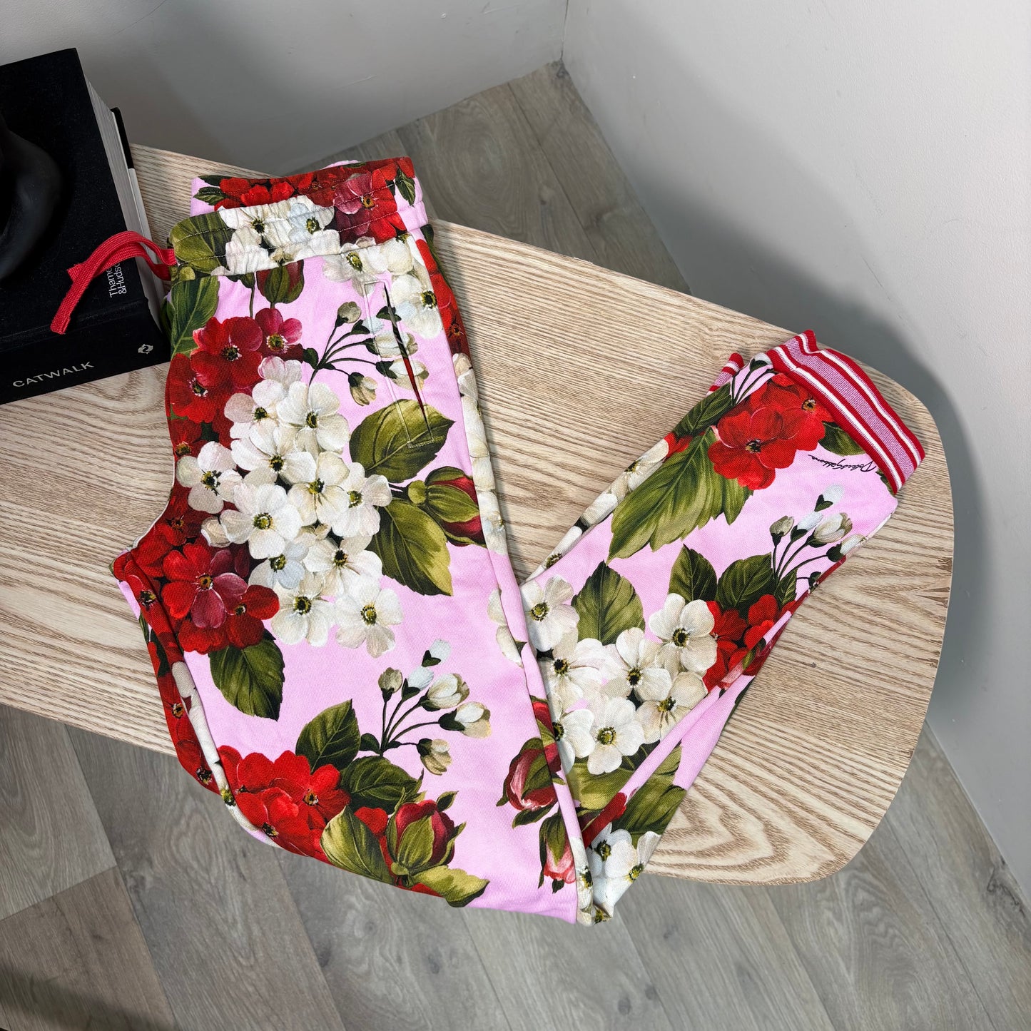 Kids Dolce & Gabbana Floral Track Pants – Age 11-12