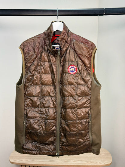 Canada Goose Khaki Padded HyBridge Lite Vest Gillet - XL