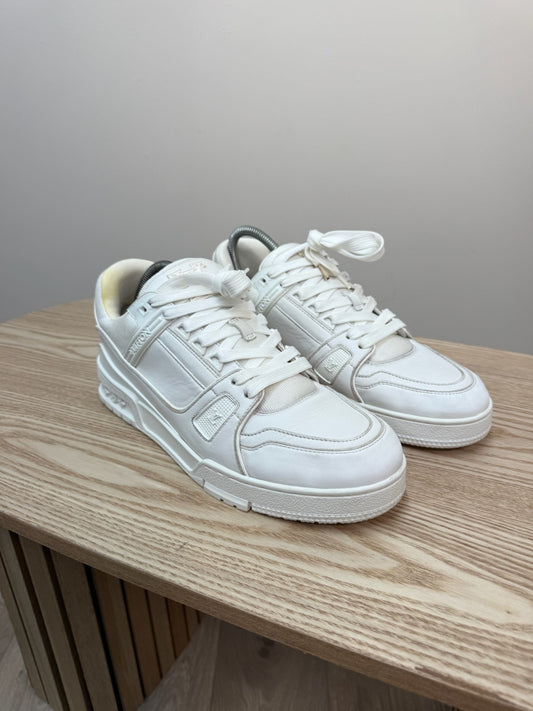 Louis Vuitton White by Virgil Abloh Trainer UK 8