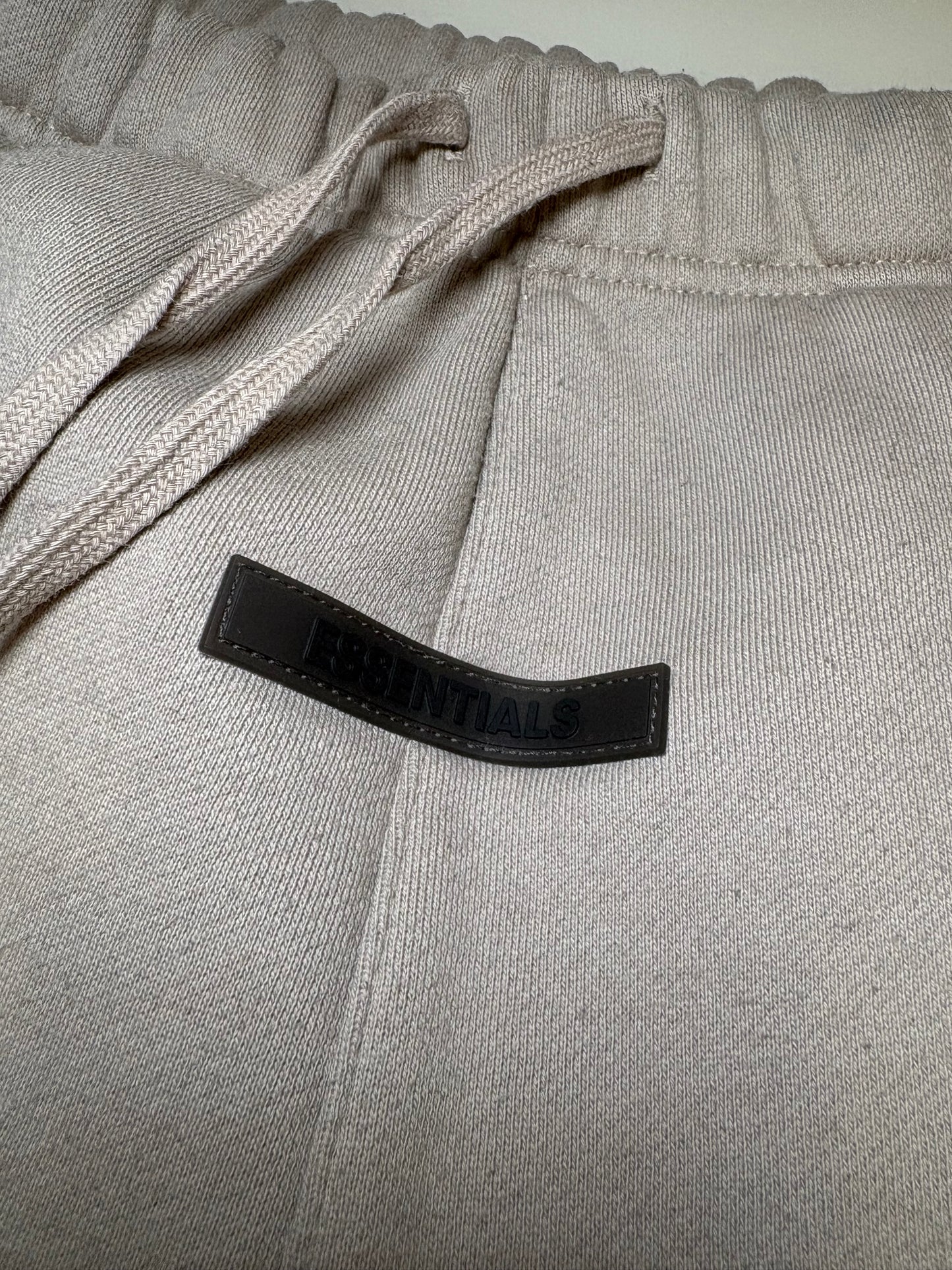 Essentials Stone Tracksuit Shorts – Medium