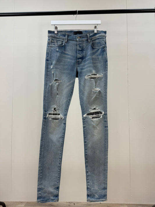 Amiri Blue Bandana MX1 Jeans -32