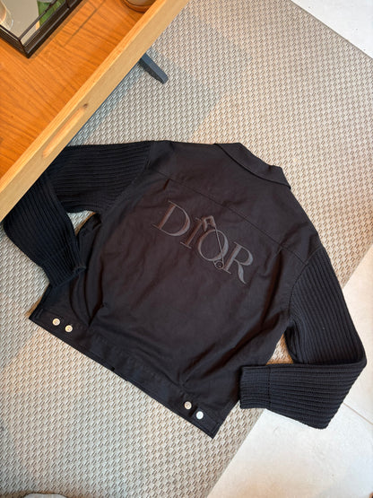Dior Black Denim Atelier Button-Up Jacket – 54 XL/ XXL