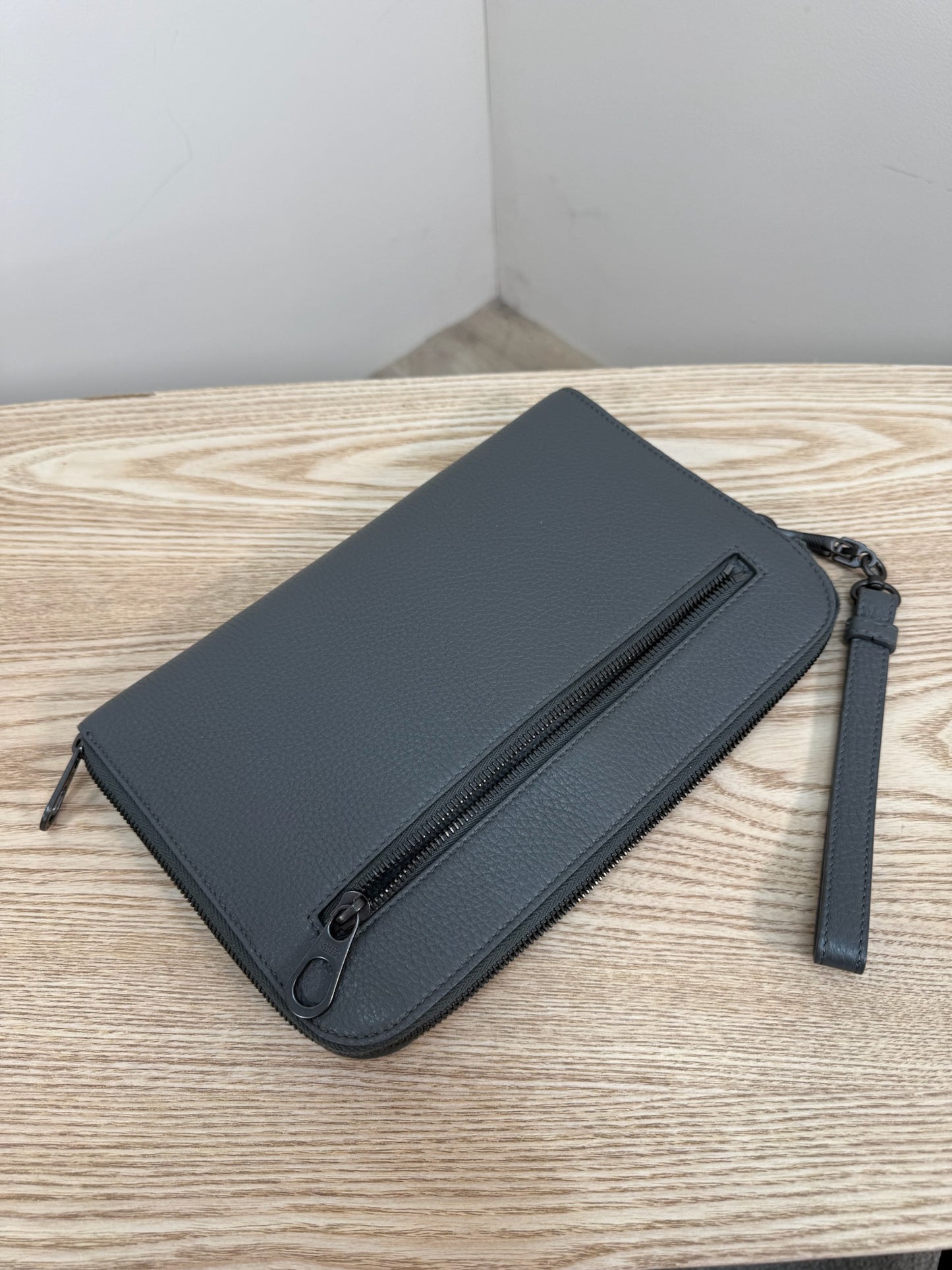 Bottega Veneta Grey Wallet pouch