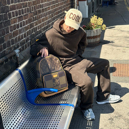 Honor The Gift Brown Monogram An Ode To An Inner City Tracksuit – Large Hoodie / Medium Bottoms