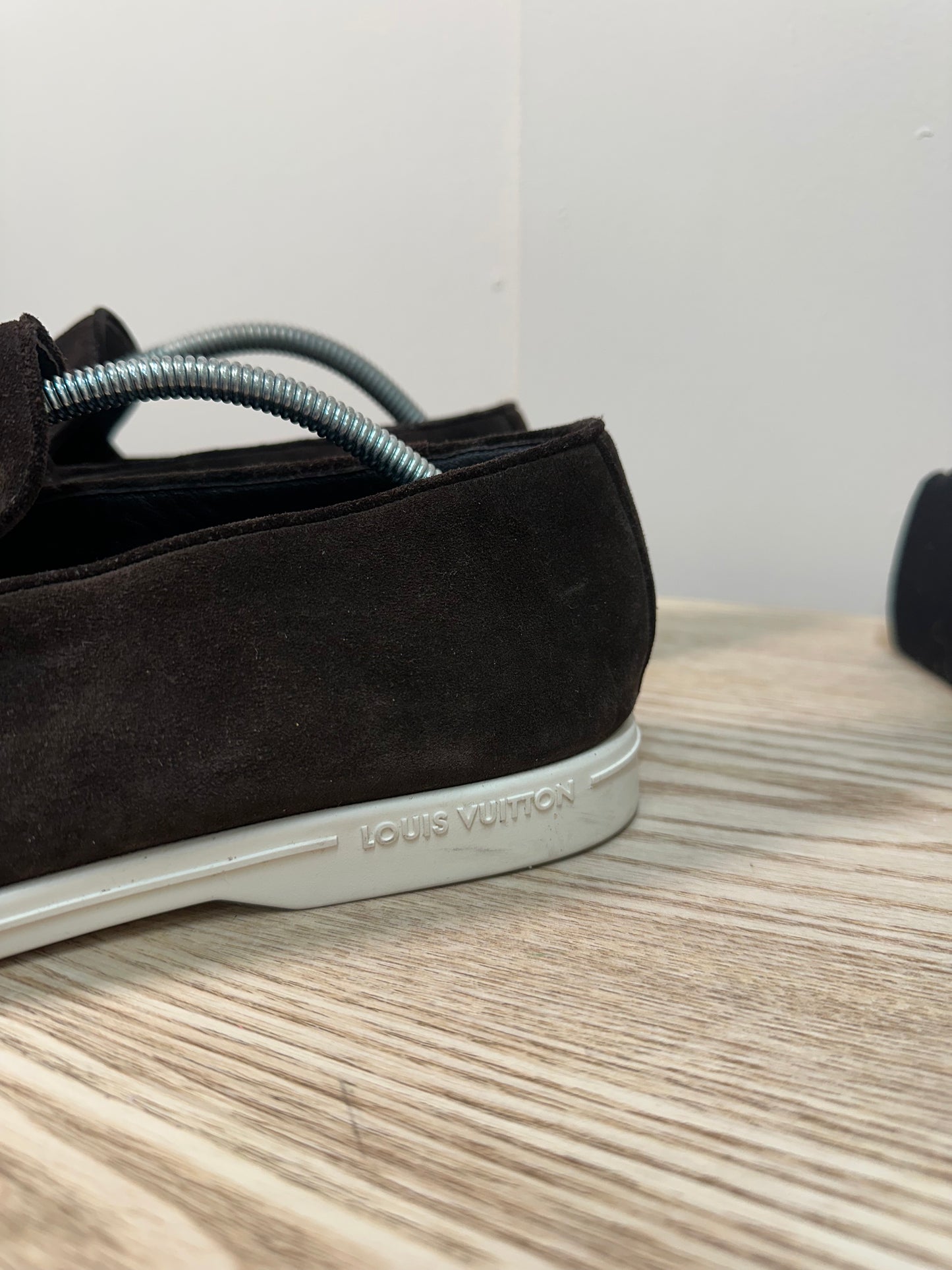 Louis Vuitton Brown Estate Loafers – 8.5
