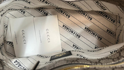Balenciaga X Gucci GG Supreme The Hacker Project Bag