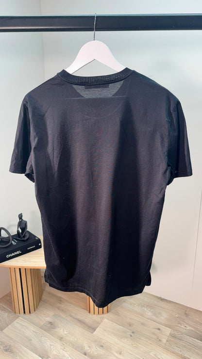 Givenchy Black 5 AV Logo T-Shirt – Medium Slim Fit