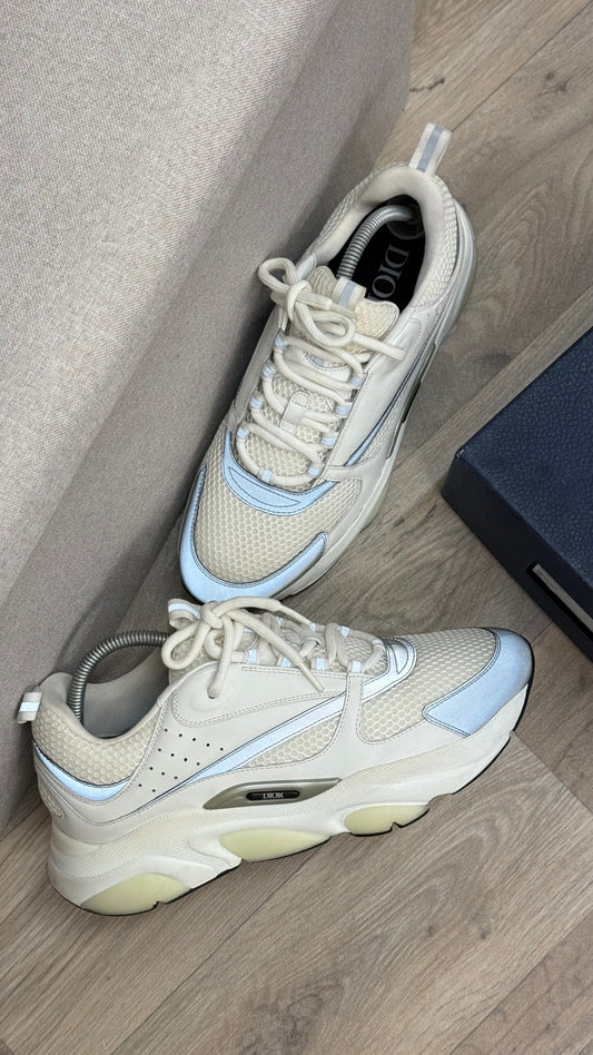 DIOR White B22 Trainers- UK 10