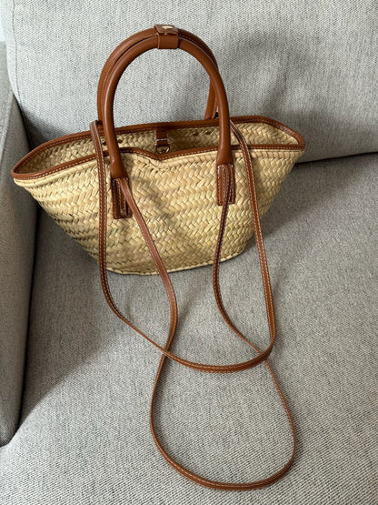 Jacquemus Le Panier Soli Logo Detailed Tote Bag