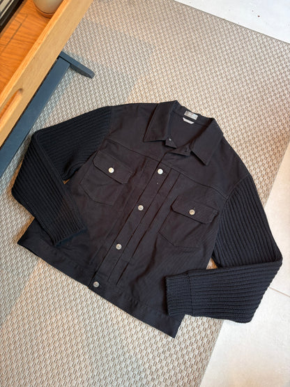 Dior Black Denim Atelier Button-Up Jacket – 54 XL/ XXL