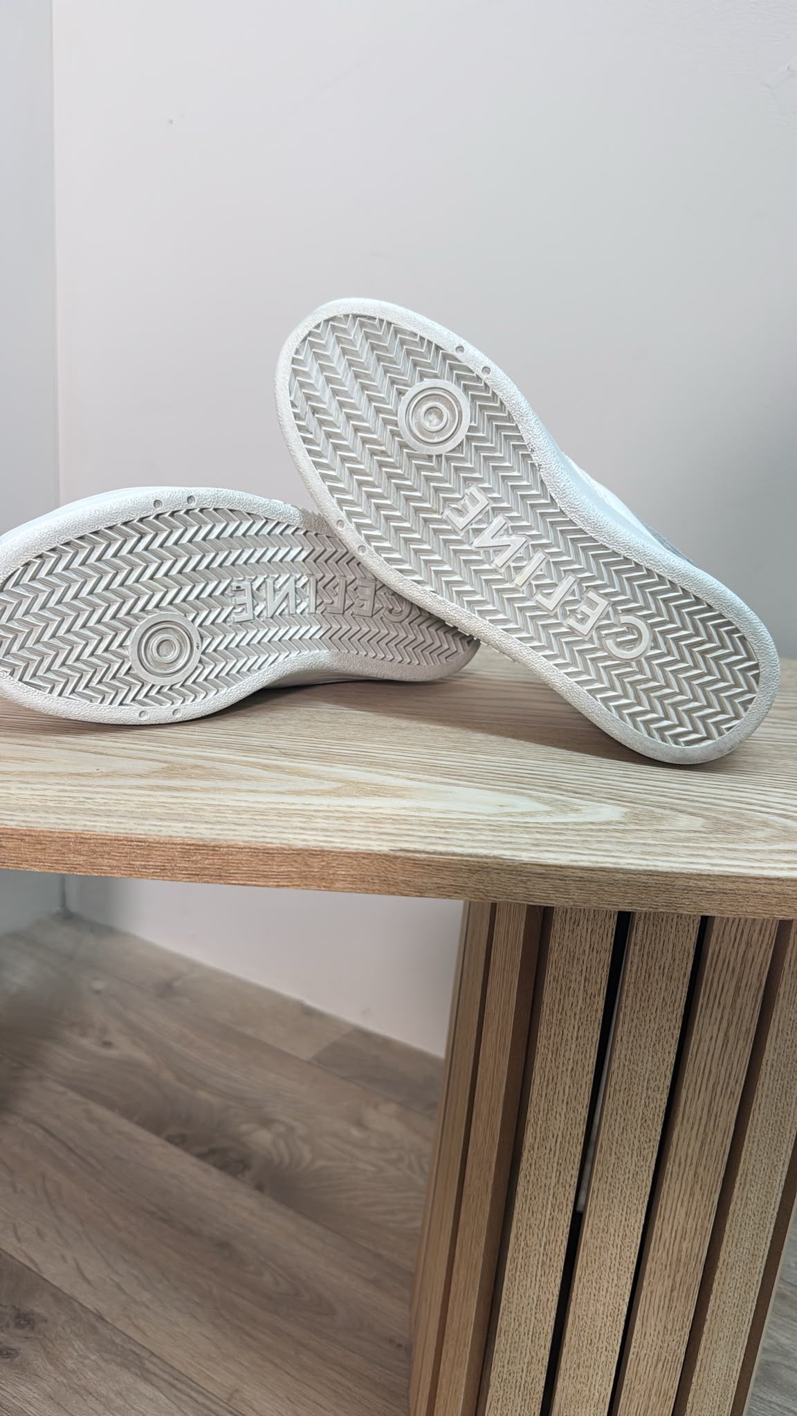 Celine White low lace CT-04 trainer - UK 4
