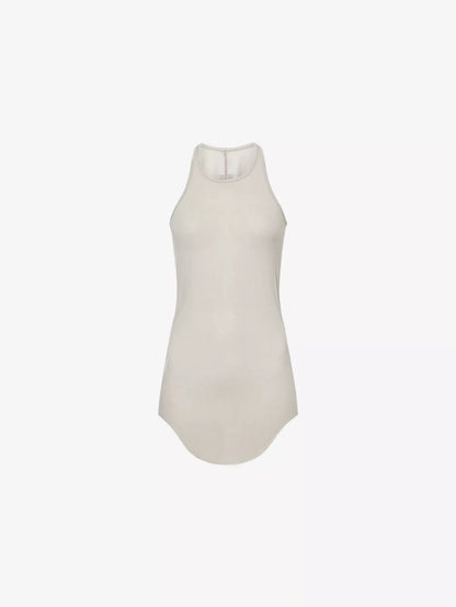Rick Owens Sage Ribbed cotton tank top - New In Tags IT 40-M