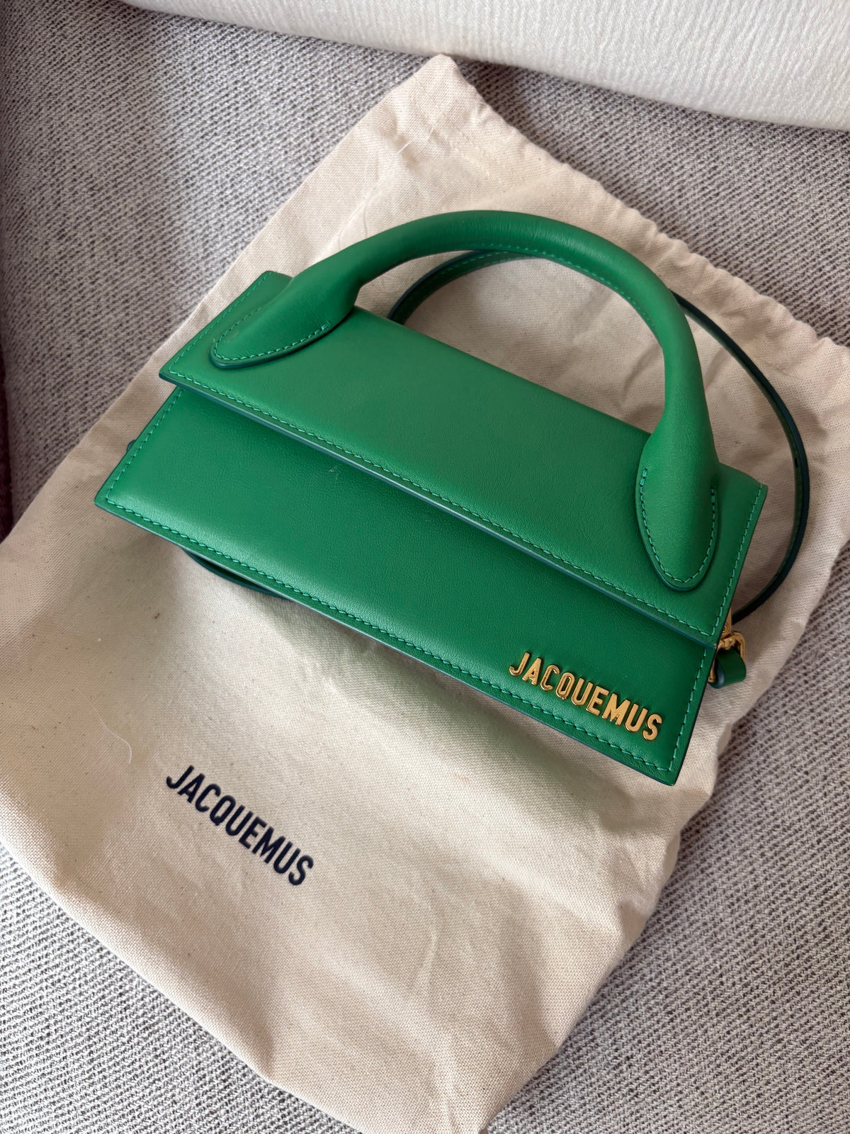Jacquemus Le Bambino Green Shoulder Bag