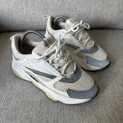 Dior White & Grey B22 Trainers- EU 40/ UK 6