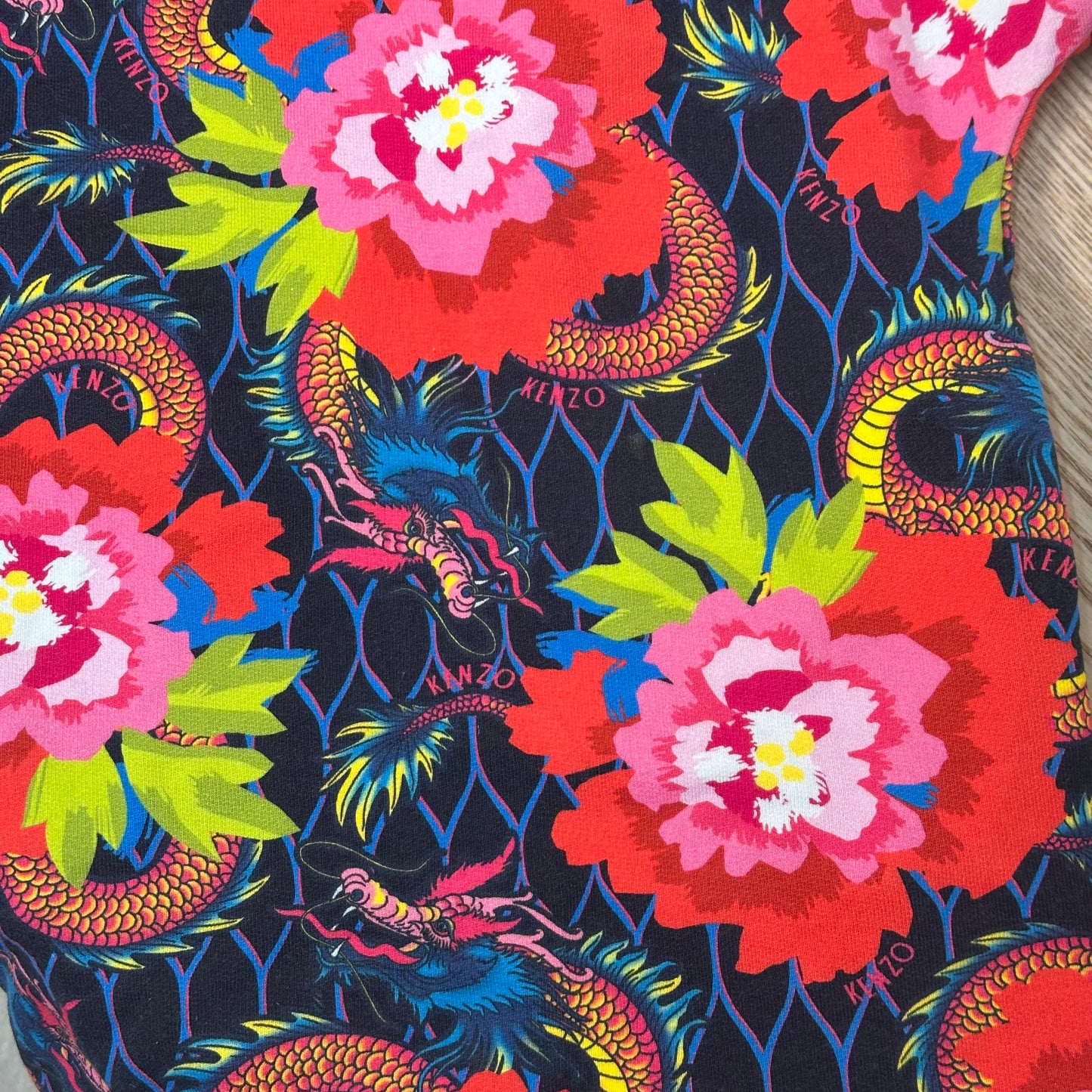 Kids Kenzo Print Dress – Age 4