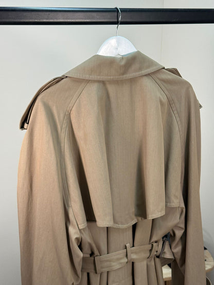 Balenciaga Beige Trench Coat - Size 2/UK10 Medium