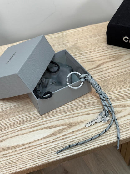 Balenciaga Grey Key Chain - One Size